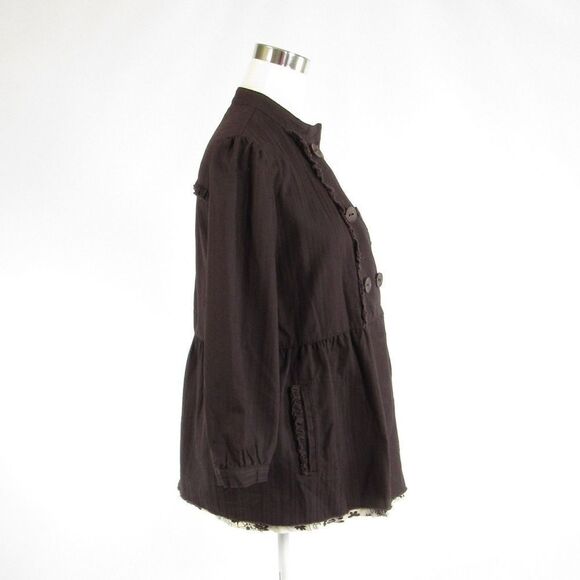 Paperdenim&Cloth brown sleeve jacket 4 - Picture 5 of 8